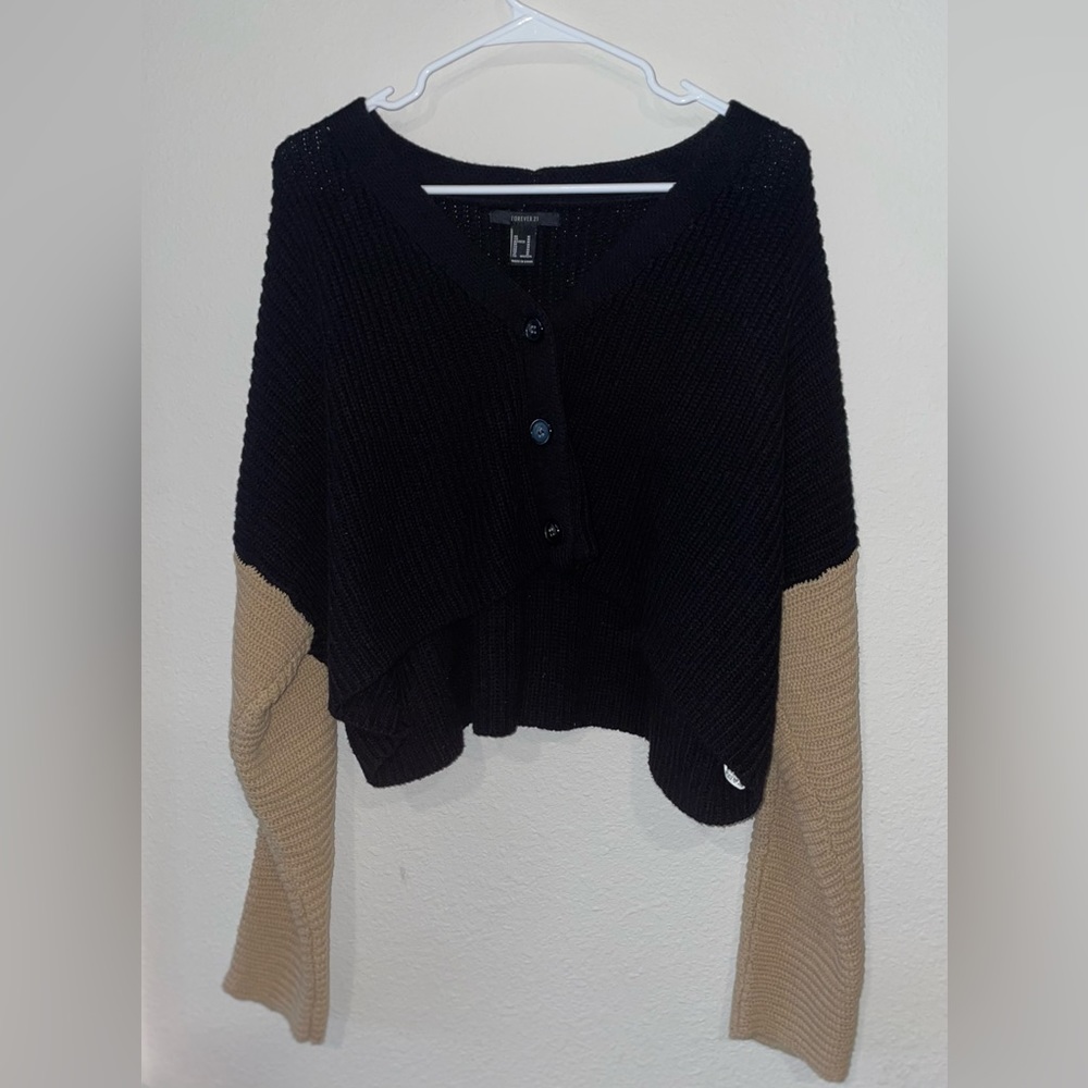 Color Block Cardigan